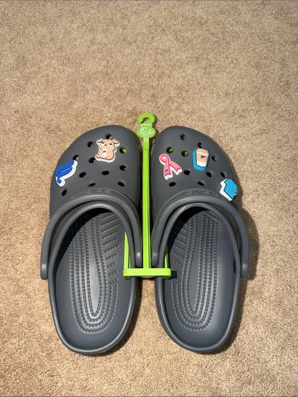 Never Worn Gray Crocs